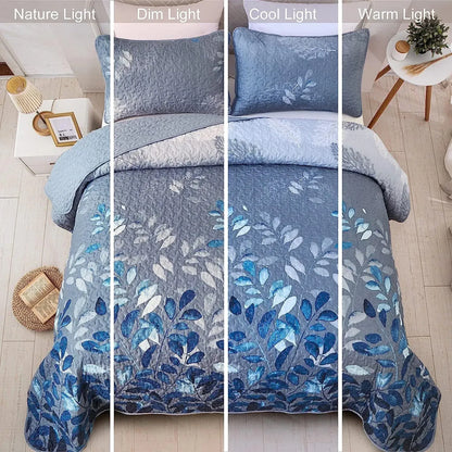 Estate Aurelia Leaf Quilt / Doona / Duvet Cover set - Image 3