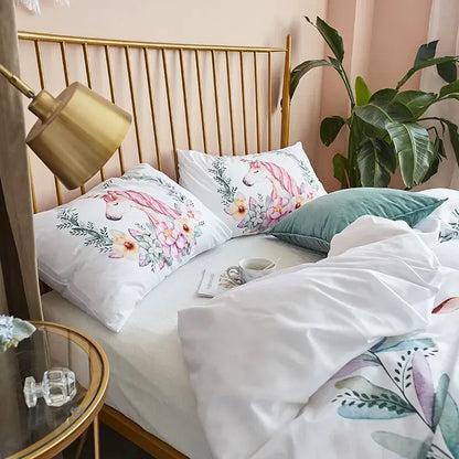 Unicorn Flowers Milano Paisley Quilt / Doona / Duvet Cover set - Image 3