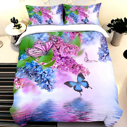 Butterfly Margaux Heritage Quilt / Doona / Duvet Cover set - Image 4