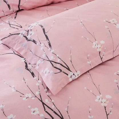 Pink Bloom Delphine Charm Quilt / Doona / Duvet Cover set - Image 4