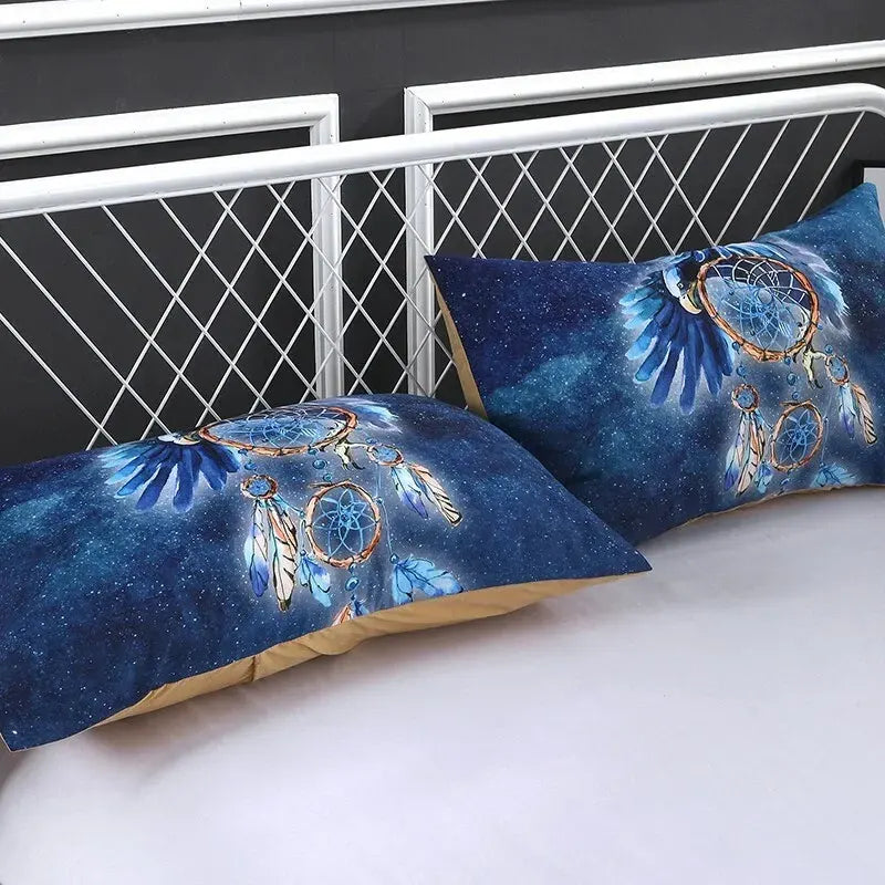 Blue Dream Arden Heritage Quilt / Doona / Duvet Cover set - Image 3
