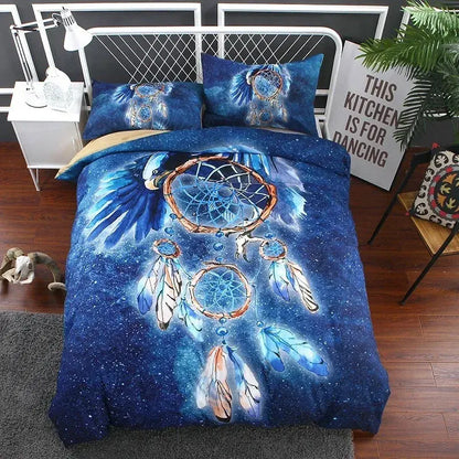 Blue Dream Arden Heritage Quilt / Doona / Duvet Cover set