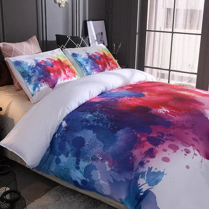 White Prague Eden Quilt / Doona / Duvet Cover set - Image 4