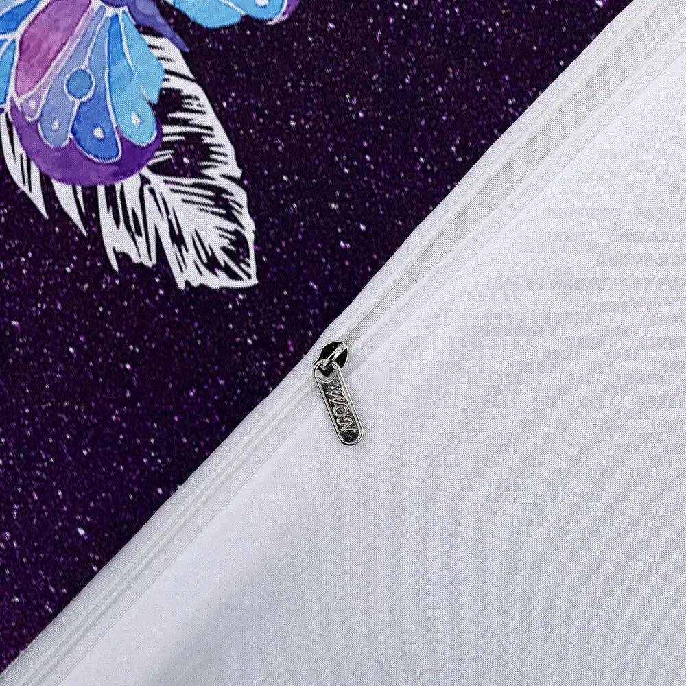 Purple Dreamcatcher Delphine Elegance Quilt / Doona / Duvet Cover set - Image 5