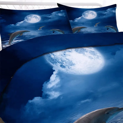 Blue Montreux Elegance Quilt / Doona / Duvet Cover set - Image 4