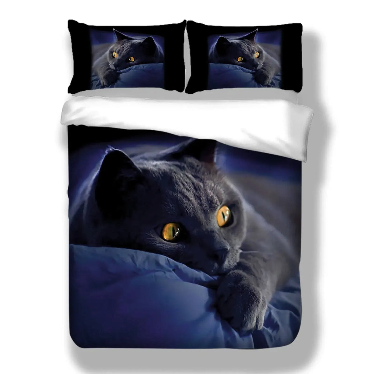 Cat Etoile Charm Quilt / Doona / Duvet Cover set - Image 3