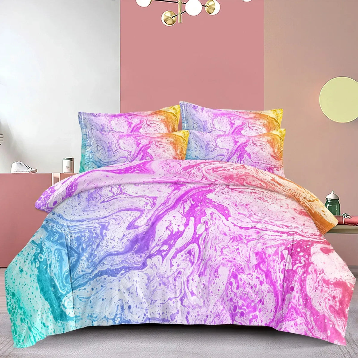 Luxe Verona Charm Quilt / Doona / Duvet Cover set - Image 9
