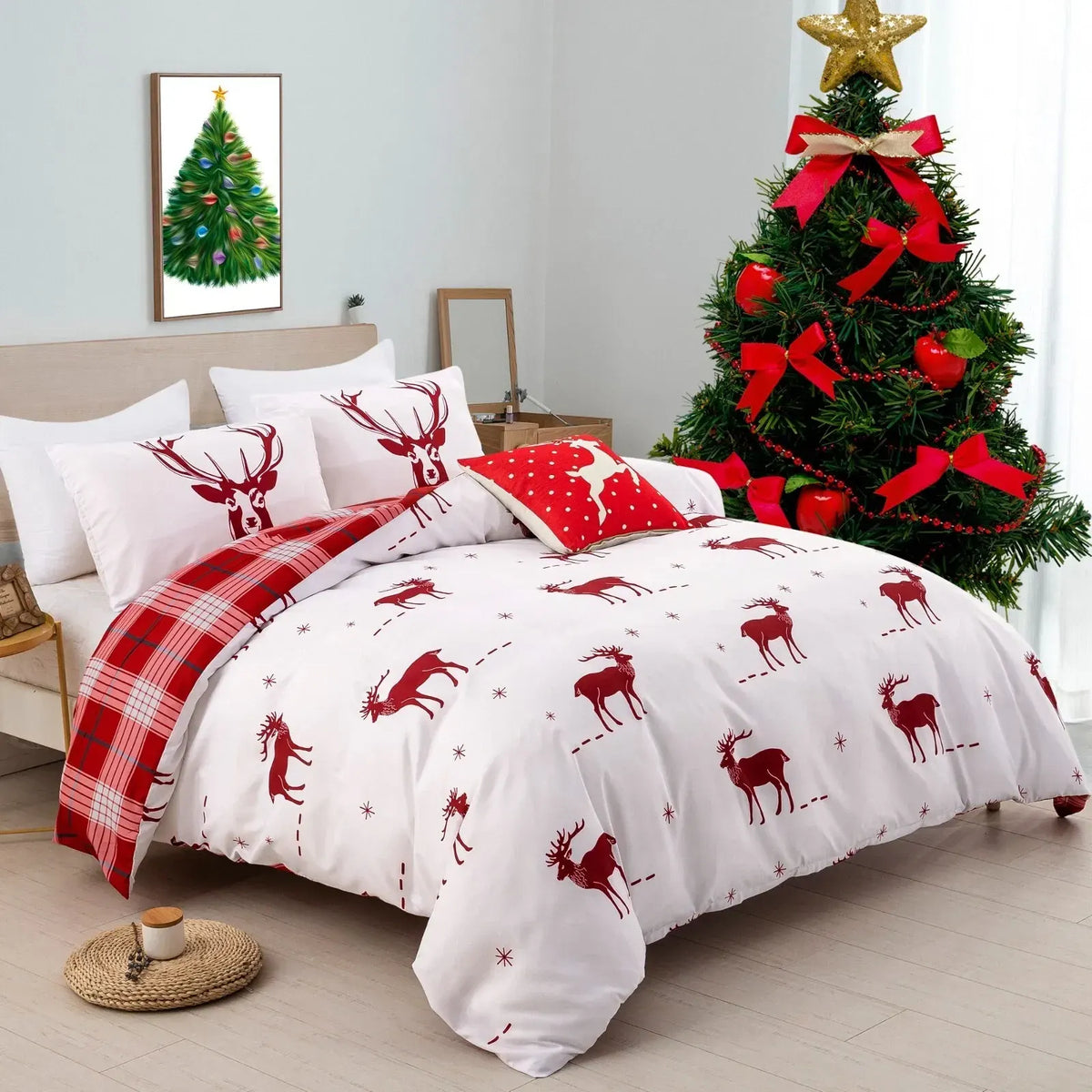 Christmas Venetian Serenity Quilt / Doona / Duvet Cover set - Image 5