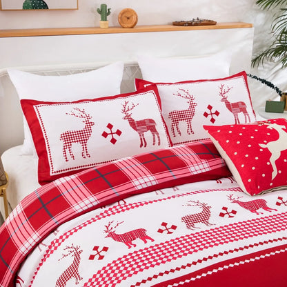 Christmas Maribel Paisley Quilt / Doona / Duvet Cover set - Image 3