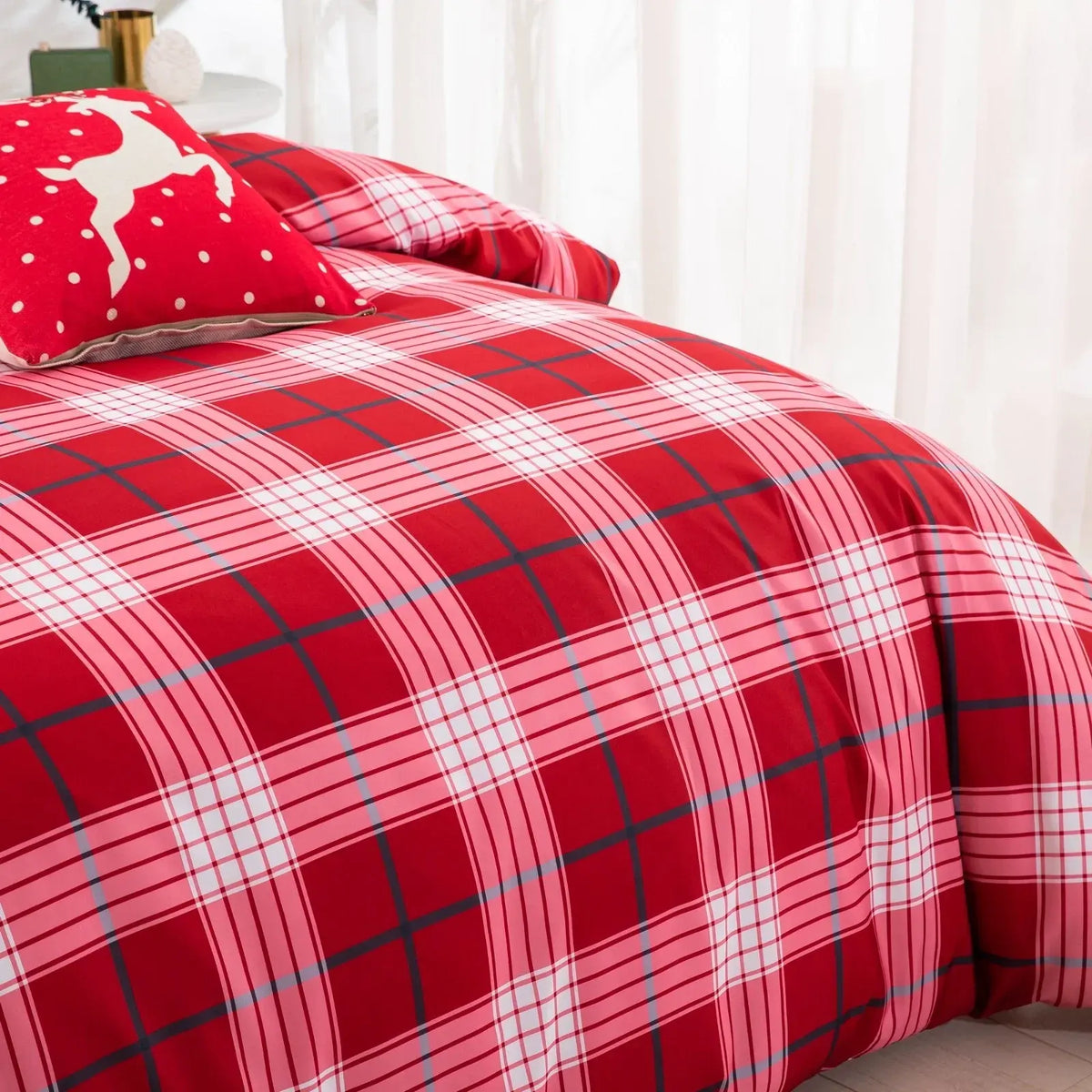 Christmas Maribel Paisley Quilt / Doona / Duvet Cover set - Image 5