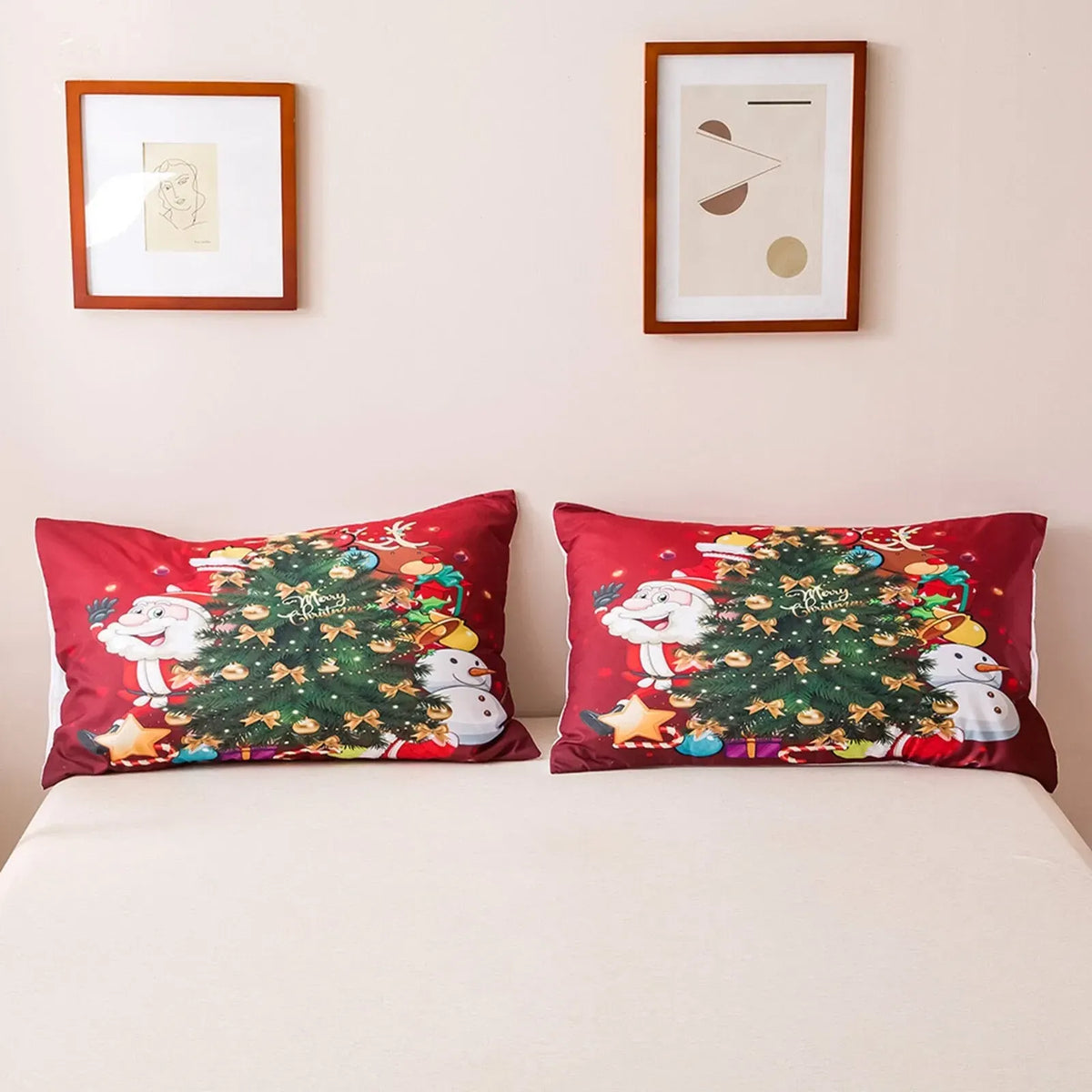 Santa Claus Florence Gallery Quilt / Doona / Duvet Cover set - Image 4