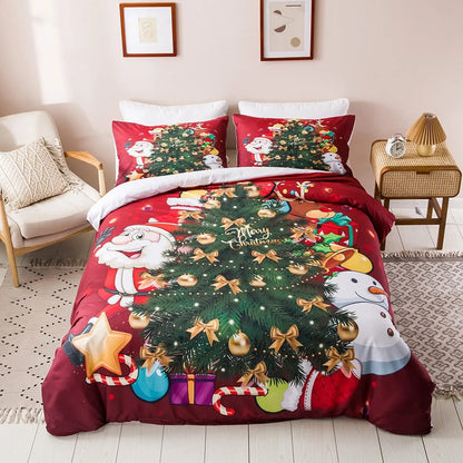 Santa Claus Florence Gallery Quilt / Doona / Duvet Cover set