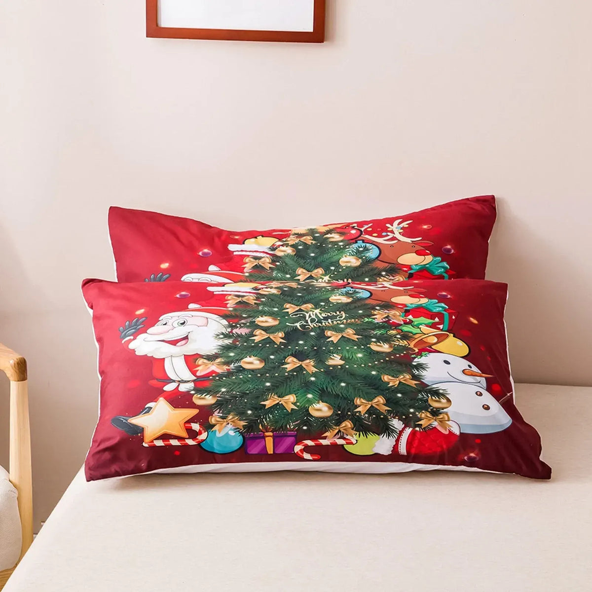 Santa Claus Florence Gallery Quilt / Doona / Duvet Cover set - Image 5