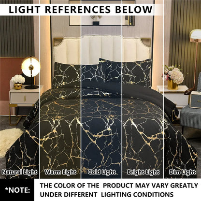 Black Gold Palermo Willow Quilt / Doona / Duvet Cover set - Image 6