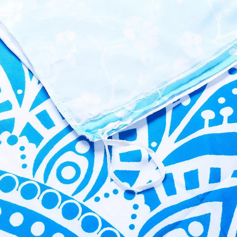 Blue Mandala Estelle Willow Quilt / Doona / Duvet Cover set - Image 7