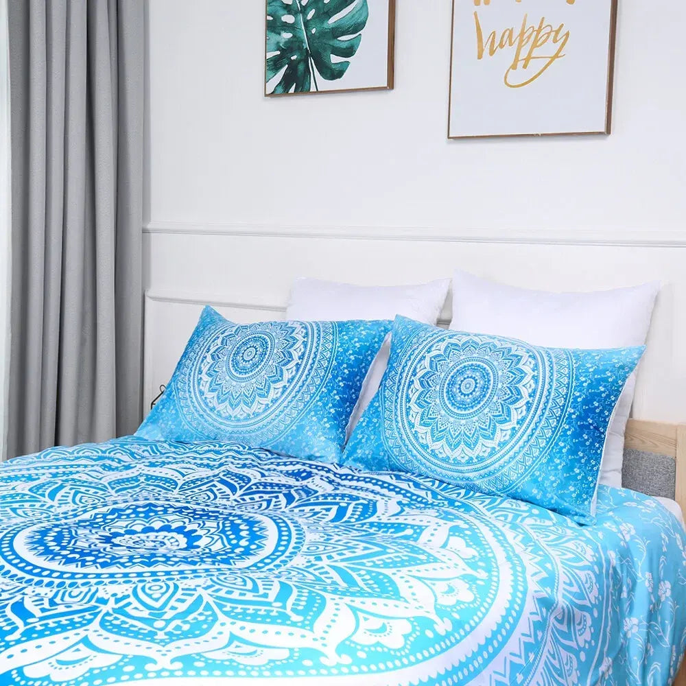 Blue Mandala Estelle Willow Quilt / Doona / Duvet Cover set - Image 6