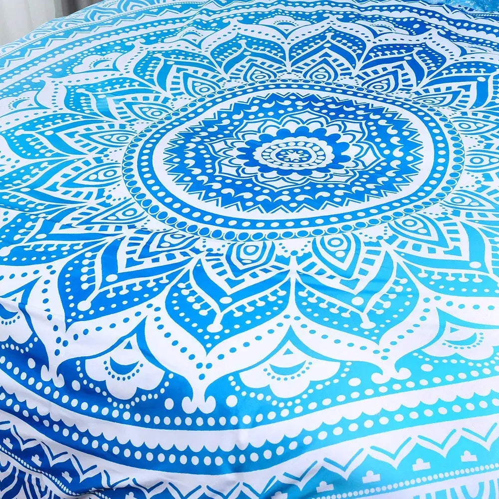 Blue Mandala Estelle Willow Quilt / Doona / Duvet Cover set - Image 8