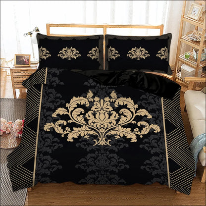 Bloom Damascus Monaco Atelier Quilt / Doona / Duvet Cover set - Image 2