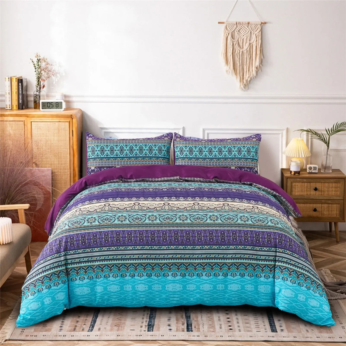 Marble Stripe Palermo Gallery Quilt / Doona / Duvet Cover set - Image 5