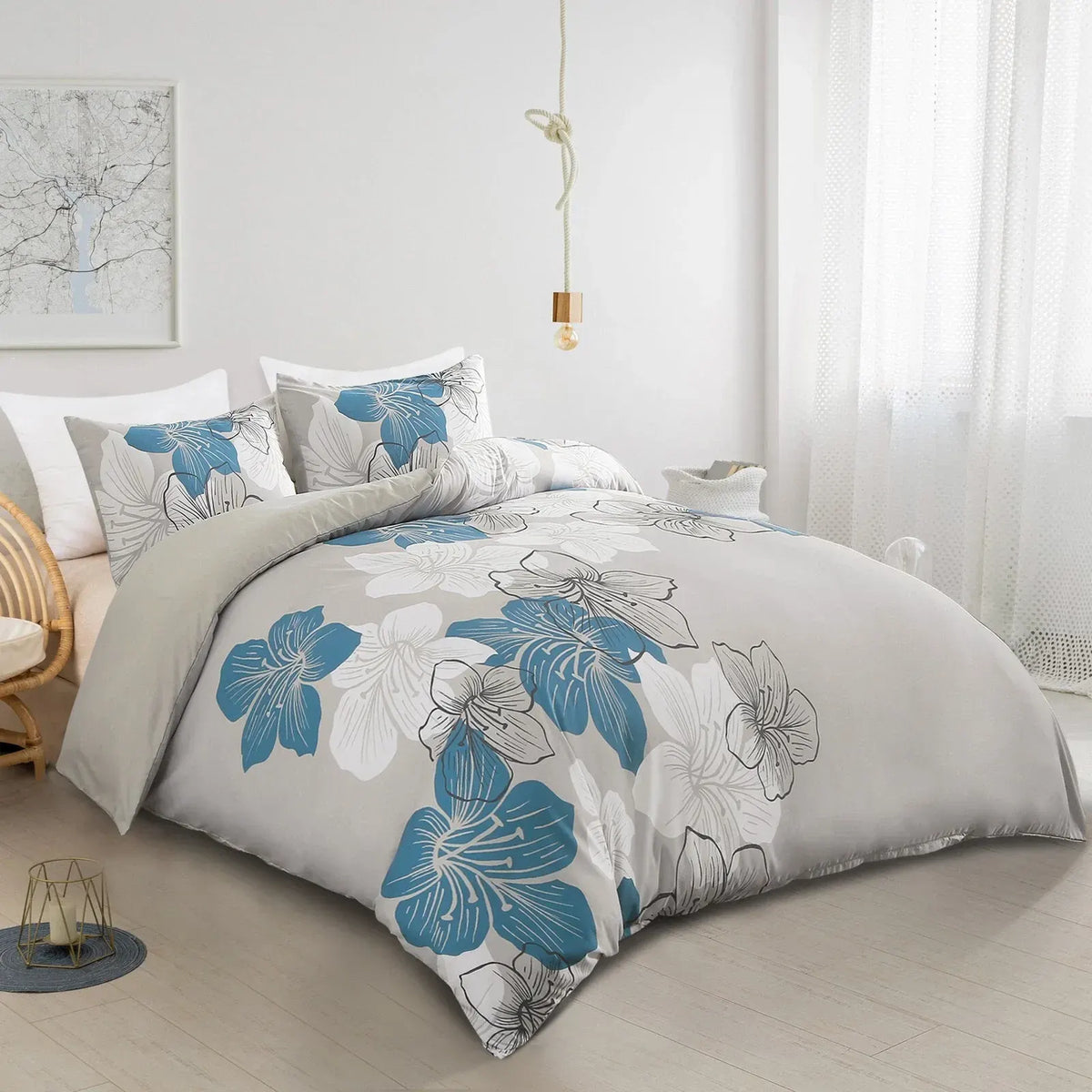 Luxe Lumiere Charm Quilt / Doona / Duvet Cover set - Image 2