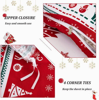 Christmas Amalfi Ivy Quilt / Doona / Duvet Cover set - Image 5