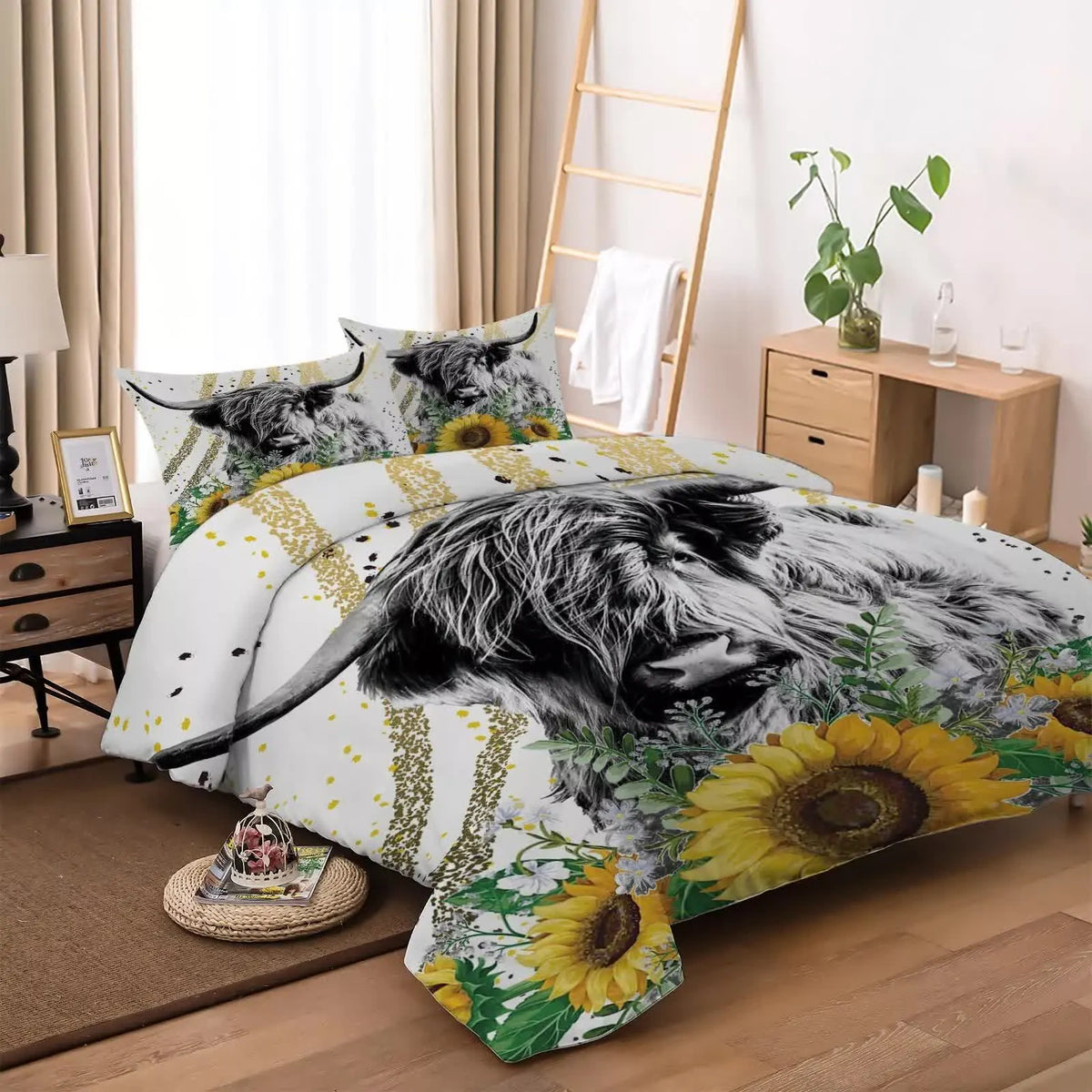 Luxury Feel Satin Duvet Cover Set - Smooth & Breathable-Double - Image 2