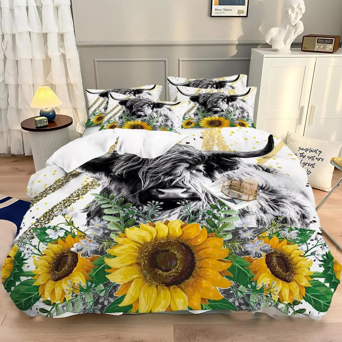 Luxury Feel Satin Duvet Cover Set - Smooth & Breathable-Double - Image 6