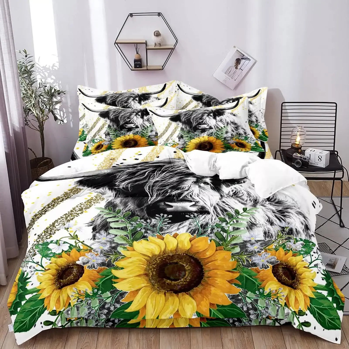 Luxury Feel Satin Duvet Cover Set - Smooth & Breathable-Double - Image 8