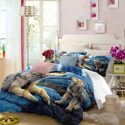 Wolf Florence Dream Quilt / Doona / Duvet Cover set - Image 2