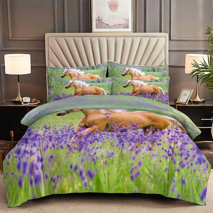 Horse Calais Atelier Quilt / Doona / Duvet Cover set - Image 4