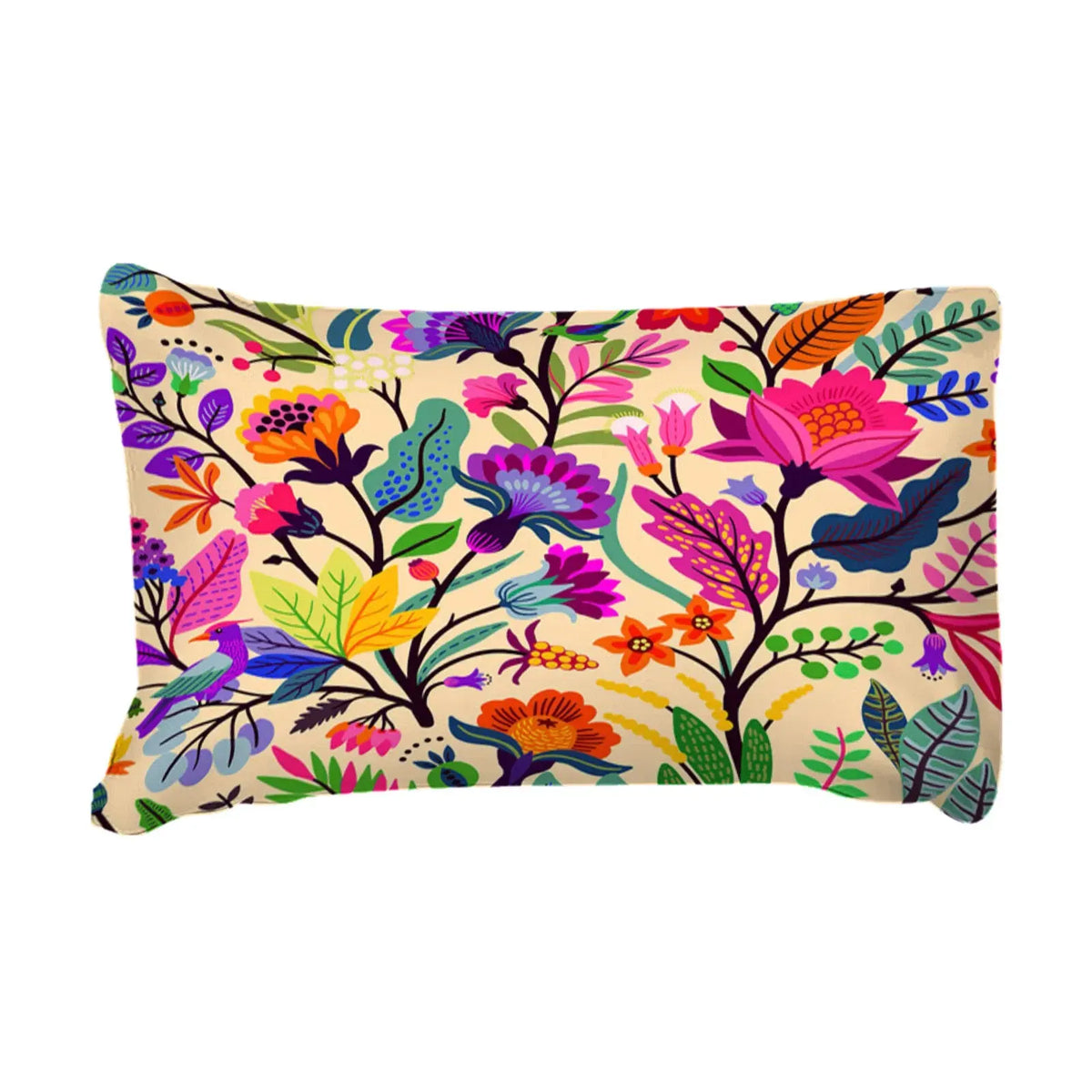 Vibrant Botanical Garden Quilt / Doona / Duvet Cover set - Image 5