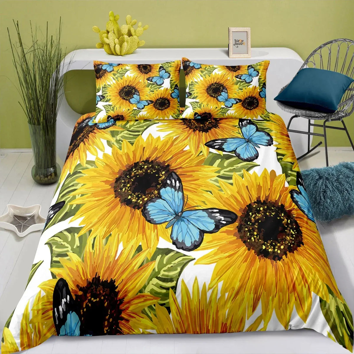 Stripe Kensington Paisley Quilt / Doona / Duvet Cover set - Image 9