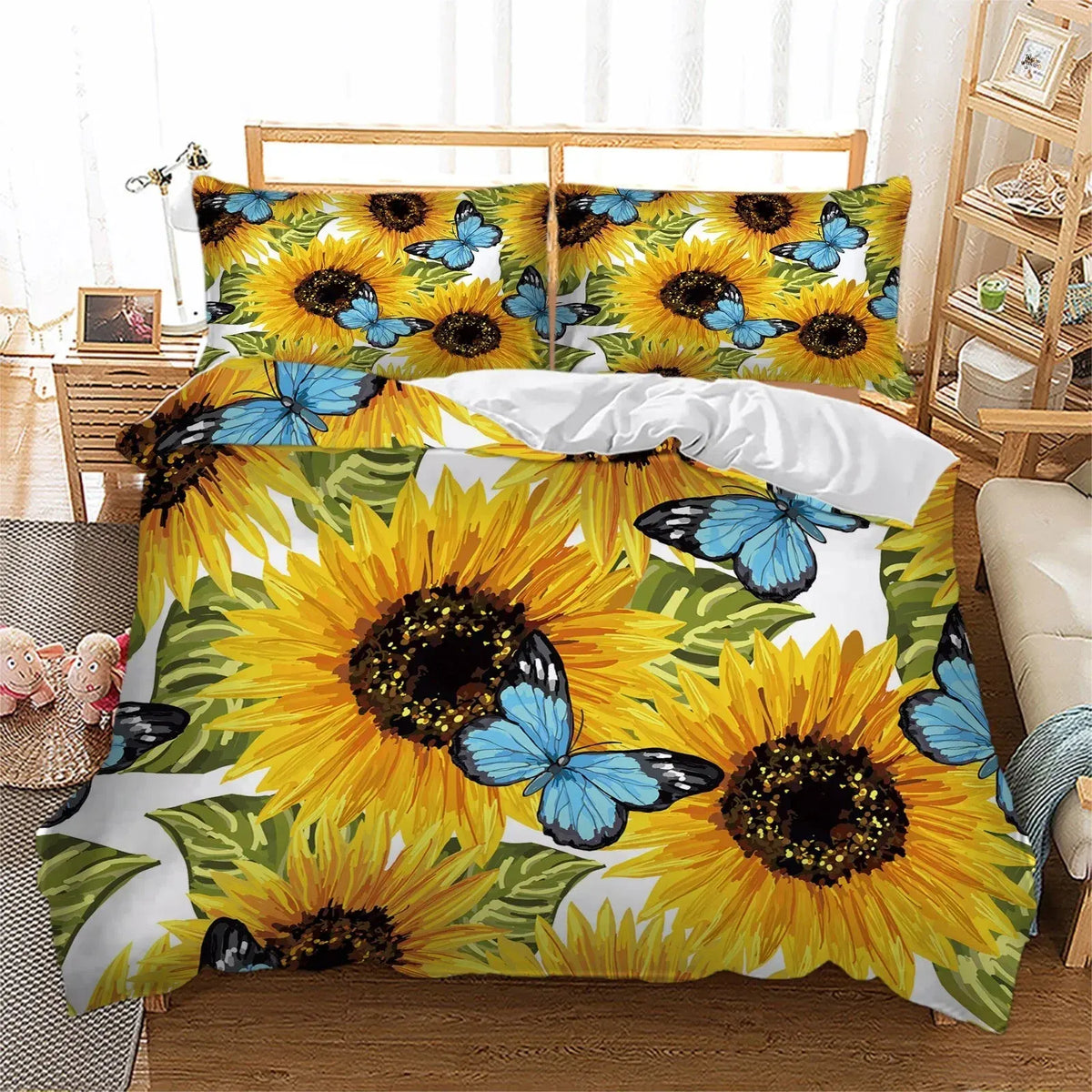 Stripe Kensington Paisley Quilt / Doona / Duvet Cover set - Image 2