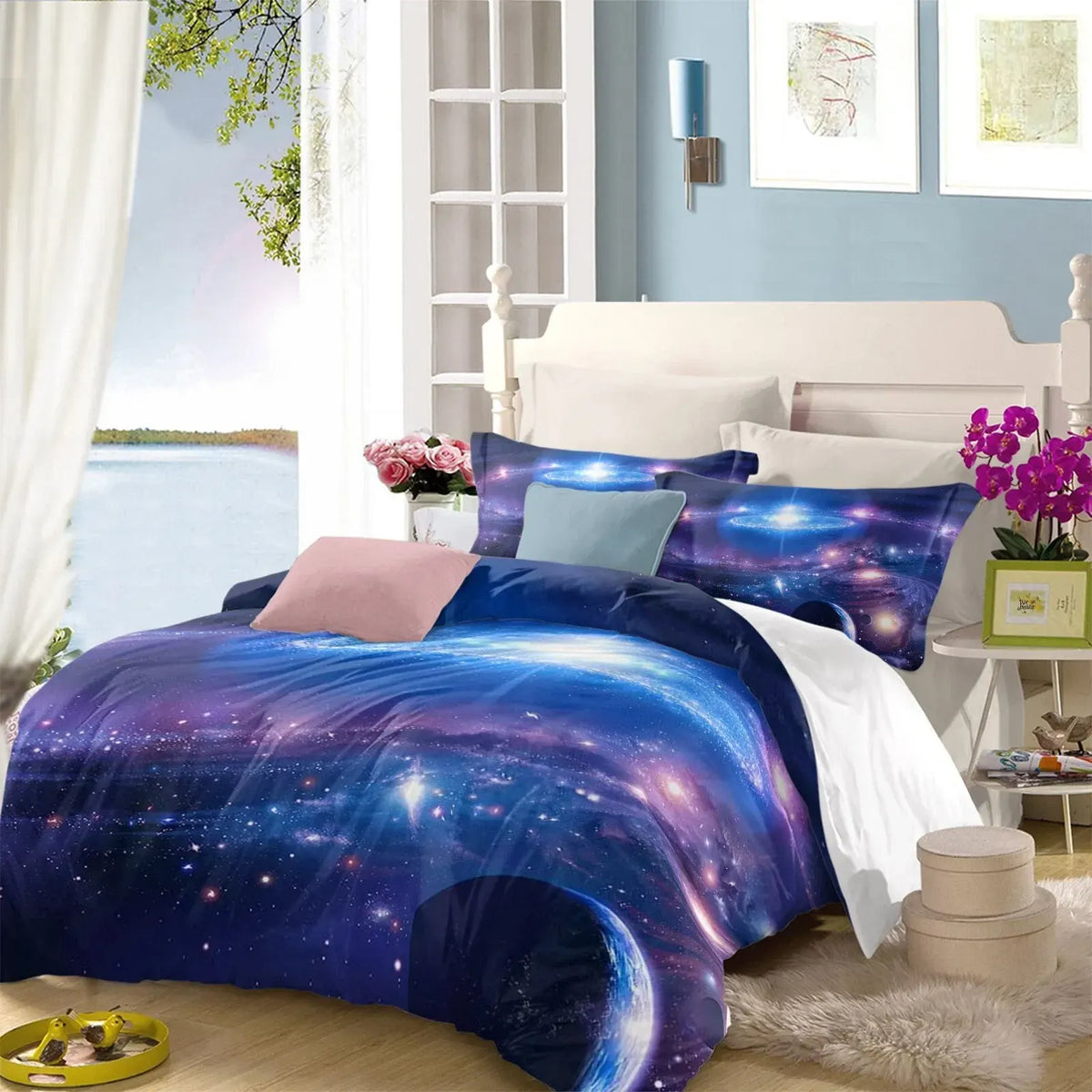 Galaxy Bellagio Gallery Quilt / Doona / Duvet Cover set - Image 2