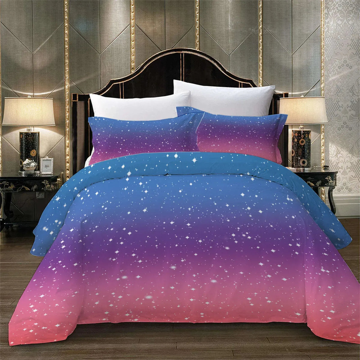 Orchid Marseille Charm Quilt / Doona / Duvet Cover set - Image 4