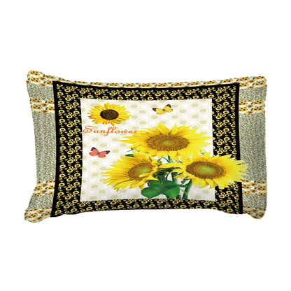 Golden Girasole Summer Bloom Quilt / Doona / Duvet Cover set - Image 3