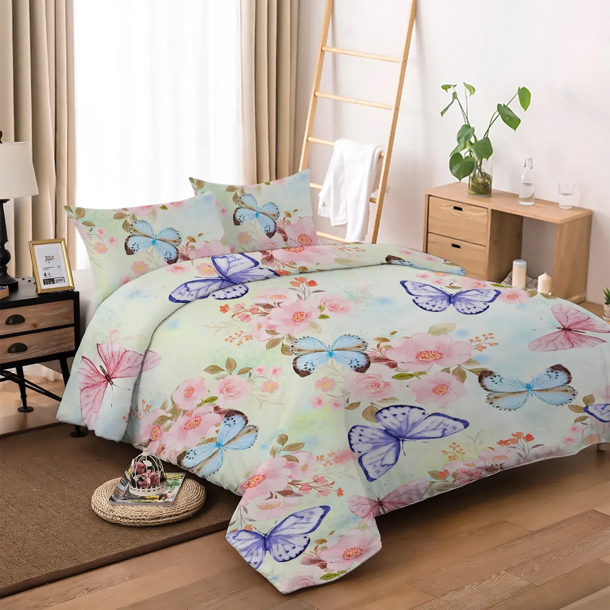 Butterfly Verona Paisley Quilt / Doona / Duvet Cover set - Image 5