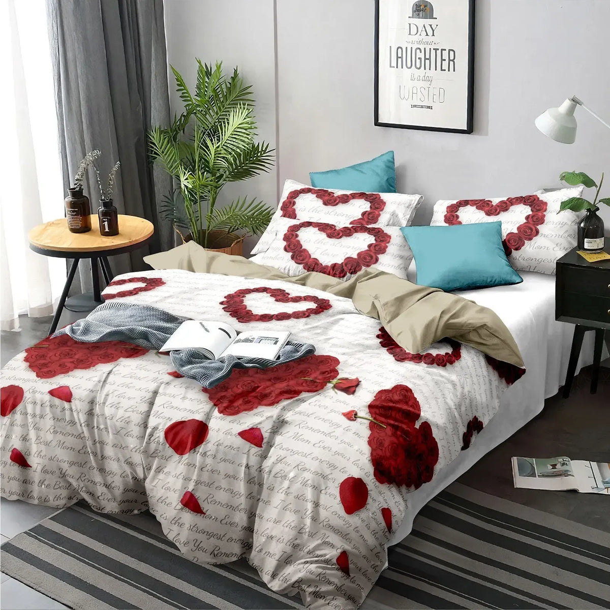 Harmony Vienna Serenity Quilt / Doona / Duvet Cover set - Image 4