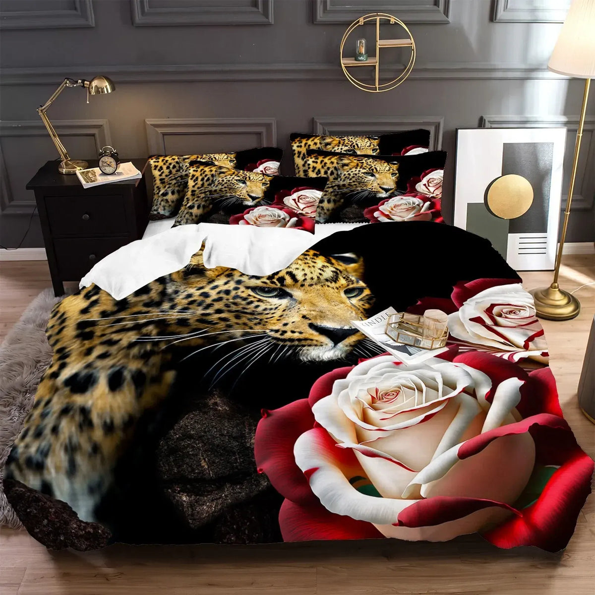 Animal Bloom Belgravia Elegance Quilt / Doona / Duvet Cover set - Image 6