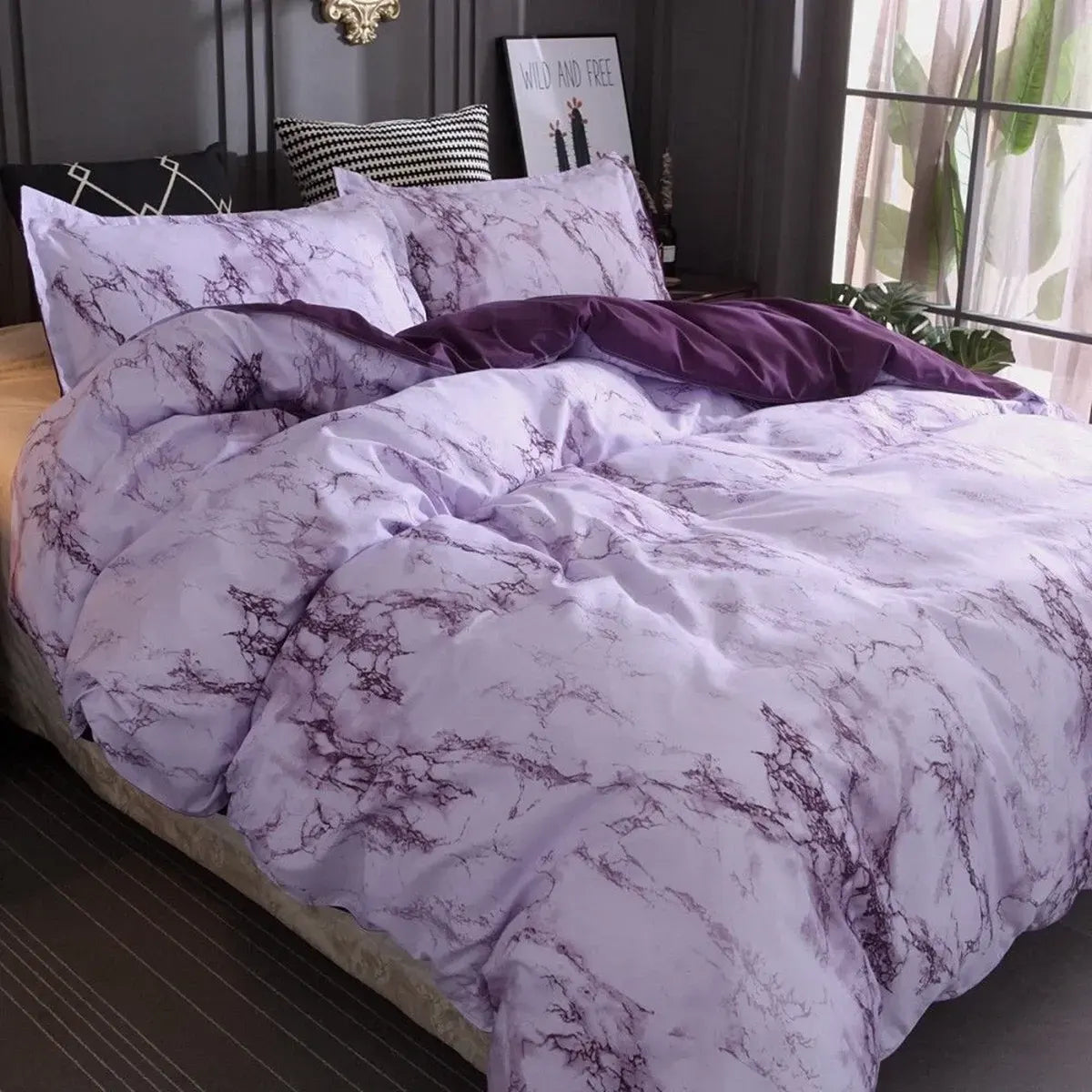 Marble Arden Eden Quilt / Doona / Duvet Cover set - Image 3