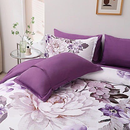 Purple Bloom Isadora Paisley Quilt / Doona / Duvet Cover set - Image 7