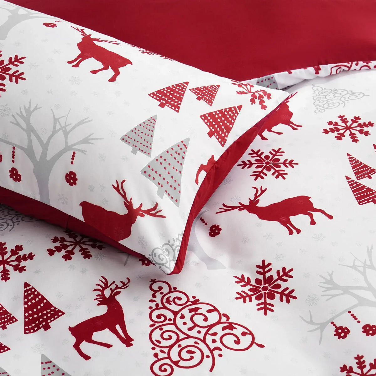Christmas Santa Como Dahlia Quilt / Doona / Duvet Cover set - Image 5