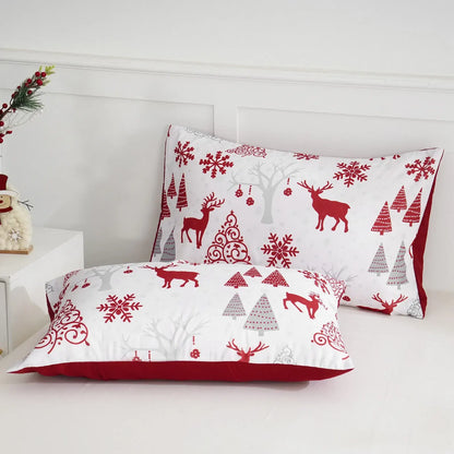 Christmas Santa Como Dahlia Quilt / Doona / Duvet Cover set - Image 7