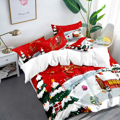 Christmas Santa Marseille Dream Quilt / Doona / Duvet Cover set - Image 8