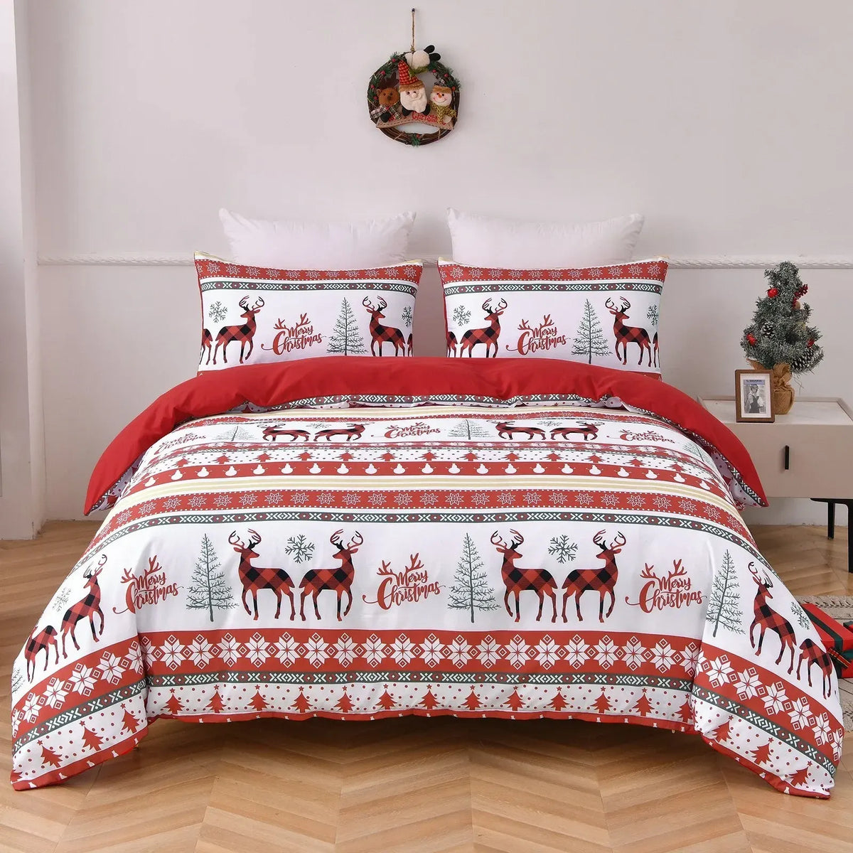 Christmas Aurelia Serenity Quilt / Doona / Duvet Cover set