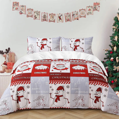 Christmas Florence Eden Quilt / Doona / Duvet Cover set