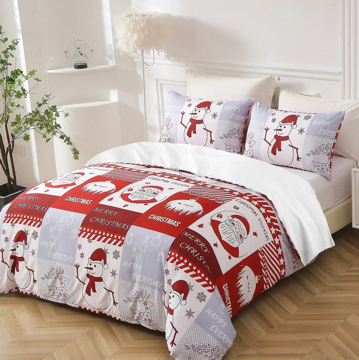 Christmas Florence Eden Quilt / Doona / Duvet Cover set - Image 2