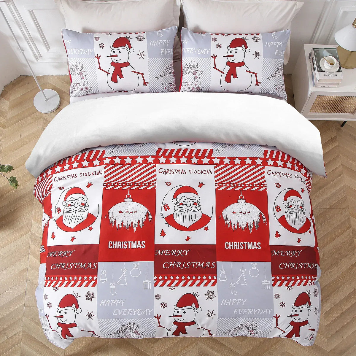 Christmas Florence Eden Quilt / Doona / Duvet Cover set - Image 3