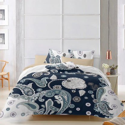 Maison Monaco Botanical Quilt / Doona / Duvet Cover set - Image 3