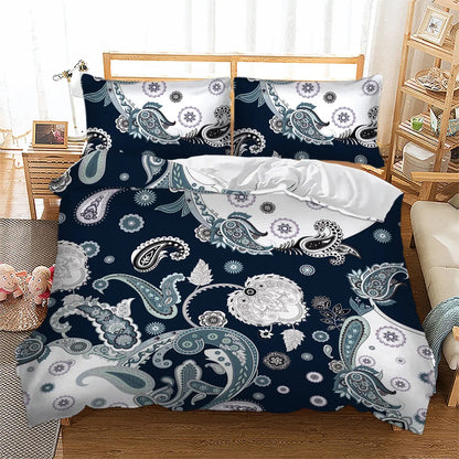Maison Monaco Botanical Quilt / Doona / Duvet Cover set - Image 4